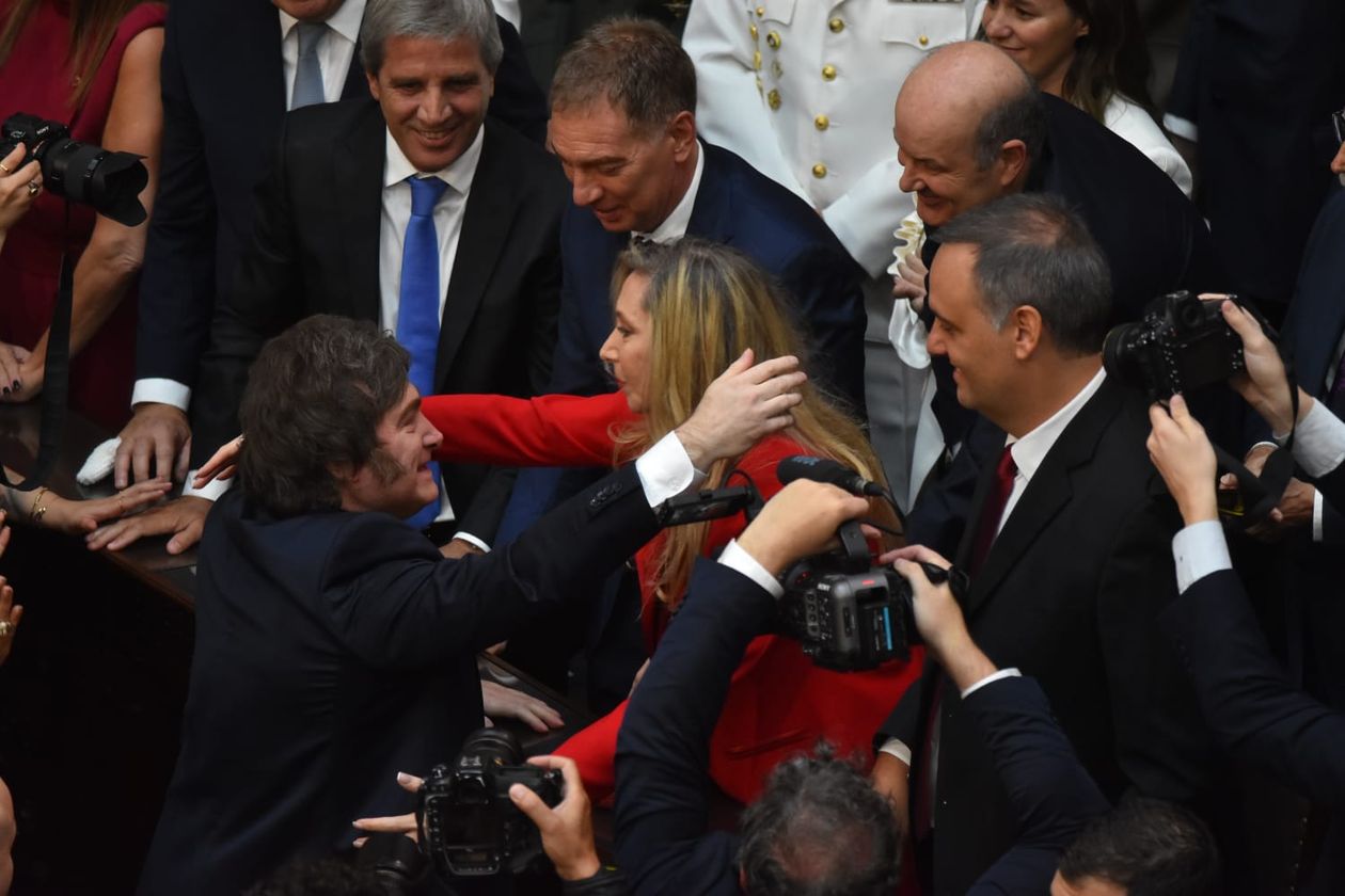 Javier Milei en la Asamblea Legislativa 2026.