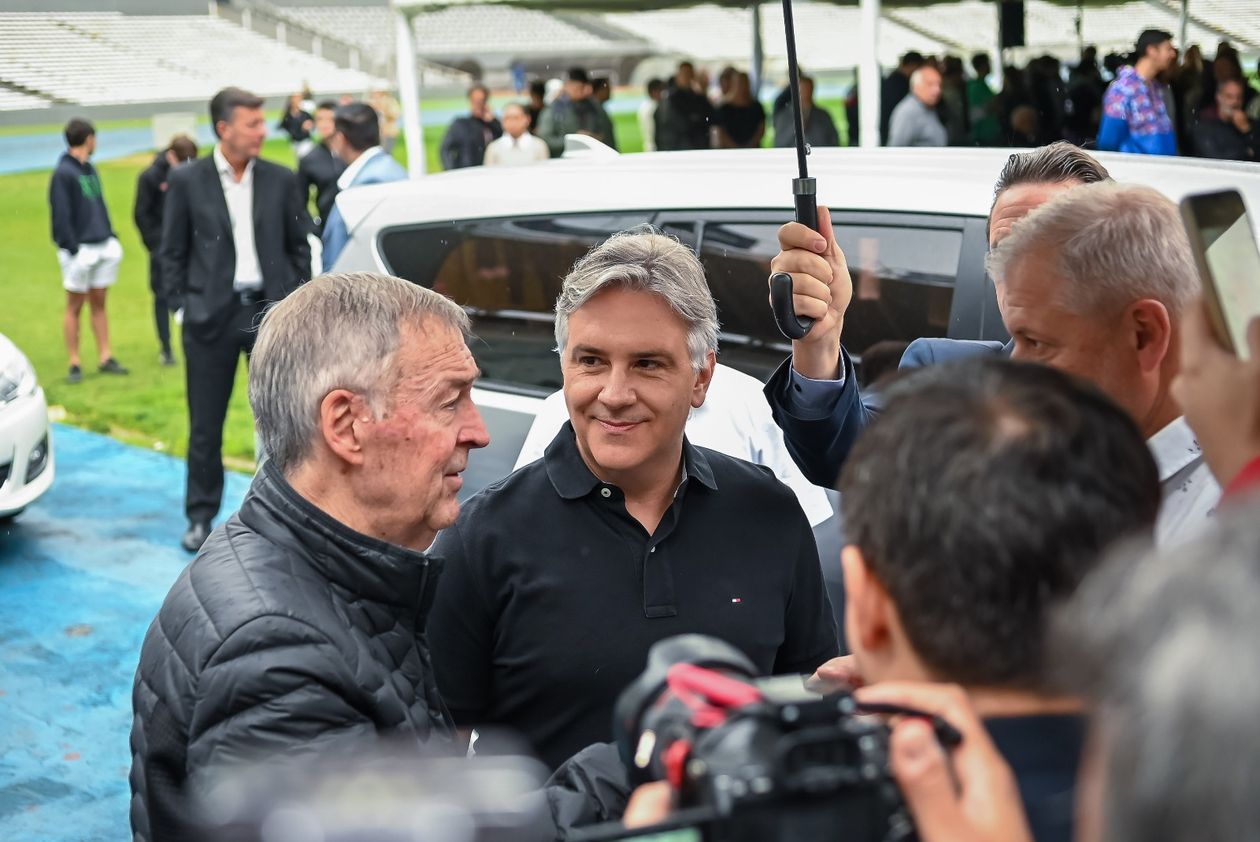Juan Schiaretti y Martín Llaryora, bien valorado por el electorado en Córdoba