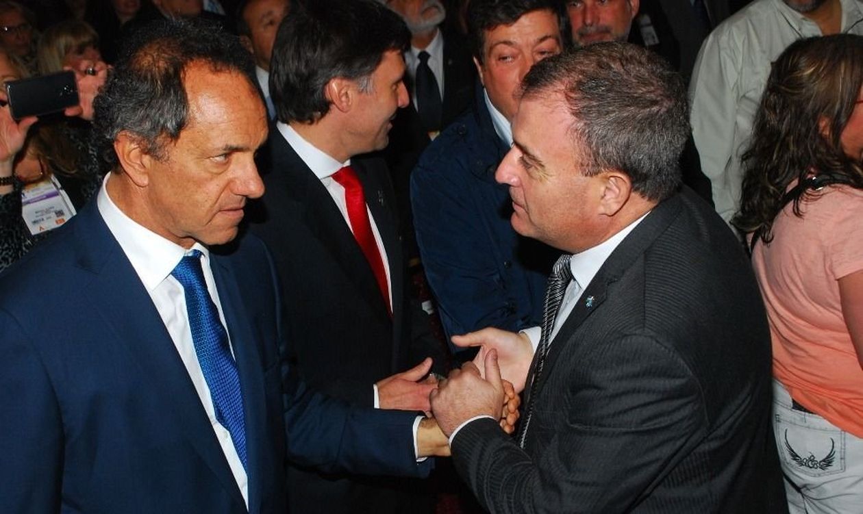 Daniel Scioli Pedro Pesatti Alberto Weretilneck