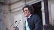 Javier Milei en el Congreso.