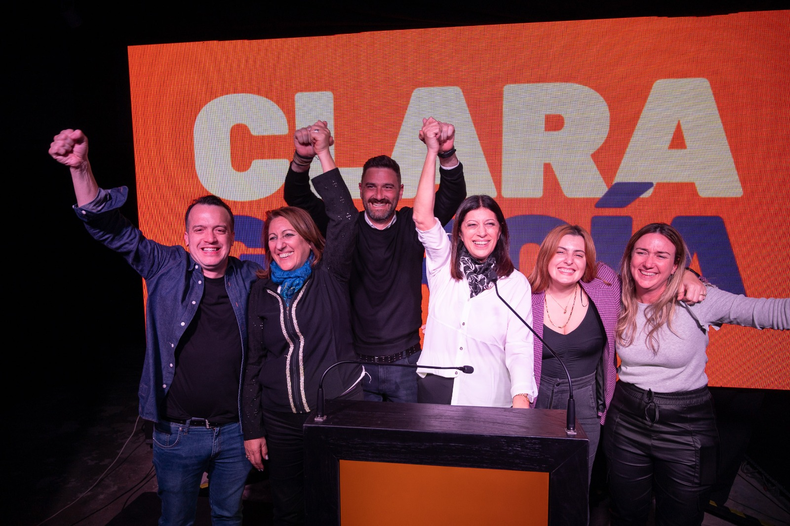 Clara García pergeña un comité de campaña específico para la lista de Diputados y Diputadas.
