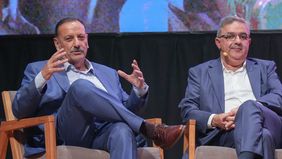 Ricardo Quintela junto a su par Raúl Jalil, uno de los gobernadores peronistas más cercanos a la Casa Rosada.&nbsp;