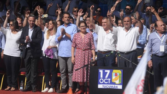 en tucuman el discurso fue de unidad, pero cristina sigue siendo el limite