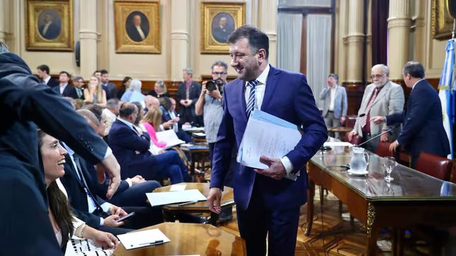 El senador nacional por Entre Ríos Edgardo Kueider