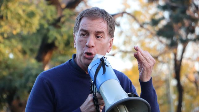 Diego Santilli, en San José.