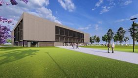 Uno de los renders que el gobierno de Pablo Javkin dio a conocer sobre el proyecto que pretenden en la exRural de Rosario.