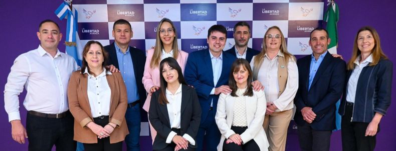 La lista completa que presentó La Libertad Avanza en Chaco, una alianza que incluye a la UCR del gobernador Leandro Zdero.