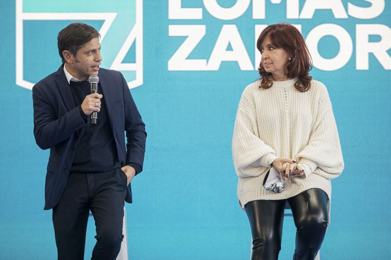 Axel Kicillof con CFKnbsp