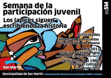 San Martín promueve la reflexión de los jóvenes sobre la historia
