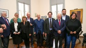 Un socialismo ordenado recibió con los brazos abiertos a Lavagna