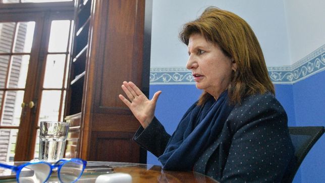 bullrich, sobre el pago con bonos a la ciudad: es un paso atras muy fuerte