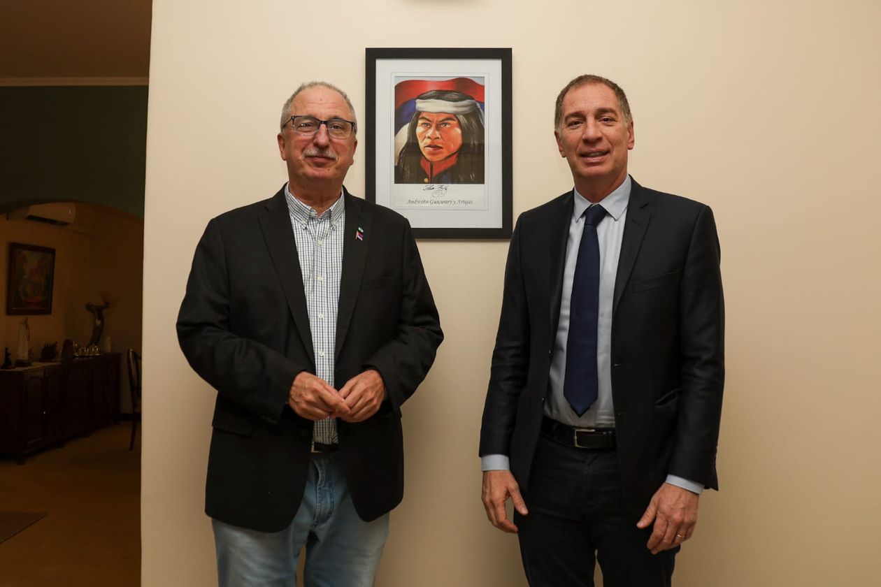 Hugo Passalacqua y Diego Santilli.