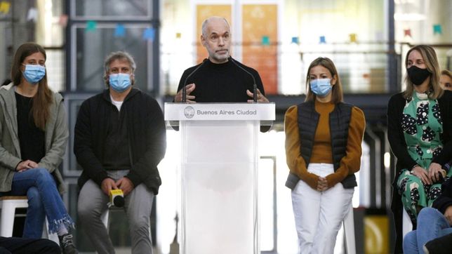 largaron: larreta respondio a la reaccion oficial con noticias del futuro