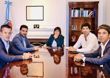 Patricia Bullrich recibió al intendente Ramiro Egüen