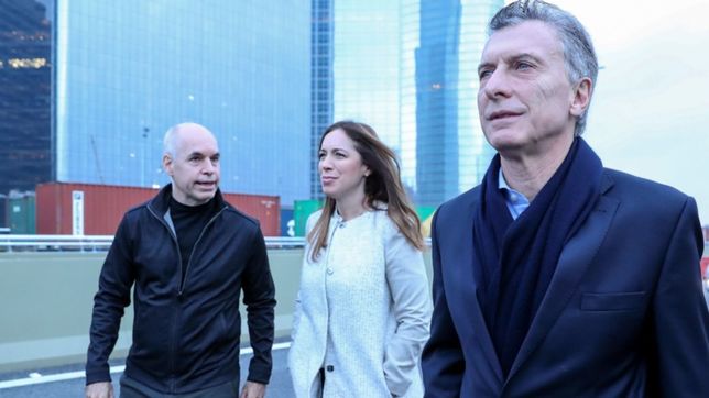 larreta le pide a vidal que no deje solo a macri con su si, se puede