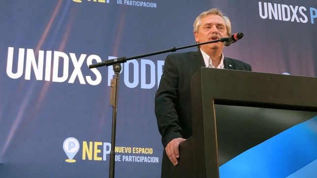 alberto f. volvio a convocar a massa, pero aclaro que su vice es cfk