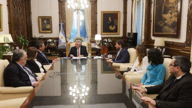massa y el presidente, de nuevo juntos por la ley de alivio fiscal