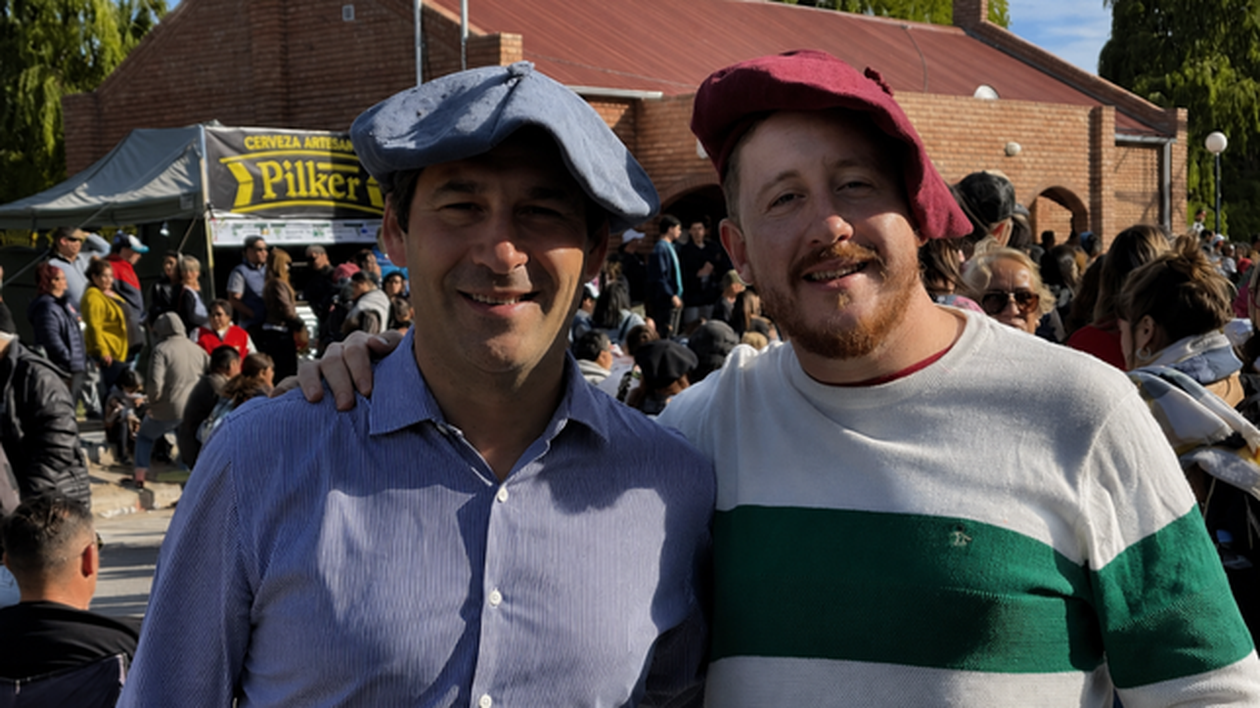 Juan Pablo Luque y Dante Bowen, los precandidatos que sueñan con una interna en el peronismo de Chubut.&nbsp;&nbsp;