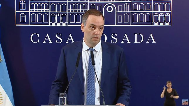 adorni, un cruzado del terrorismo discursivo de milei