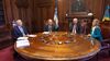 Sergio Torres, presidente de la Suprema Corte, junto a Verónica Magario y Alejandro Dichiara. Sergio Torres, presidente de la Suprema Corte, junto a Verónica Magario y Alejandro Dichiara.