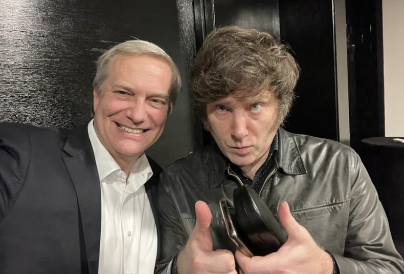 Kast, el presidente electo de Chile, y Javier Milei.