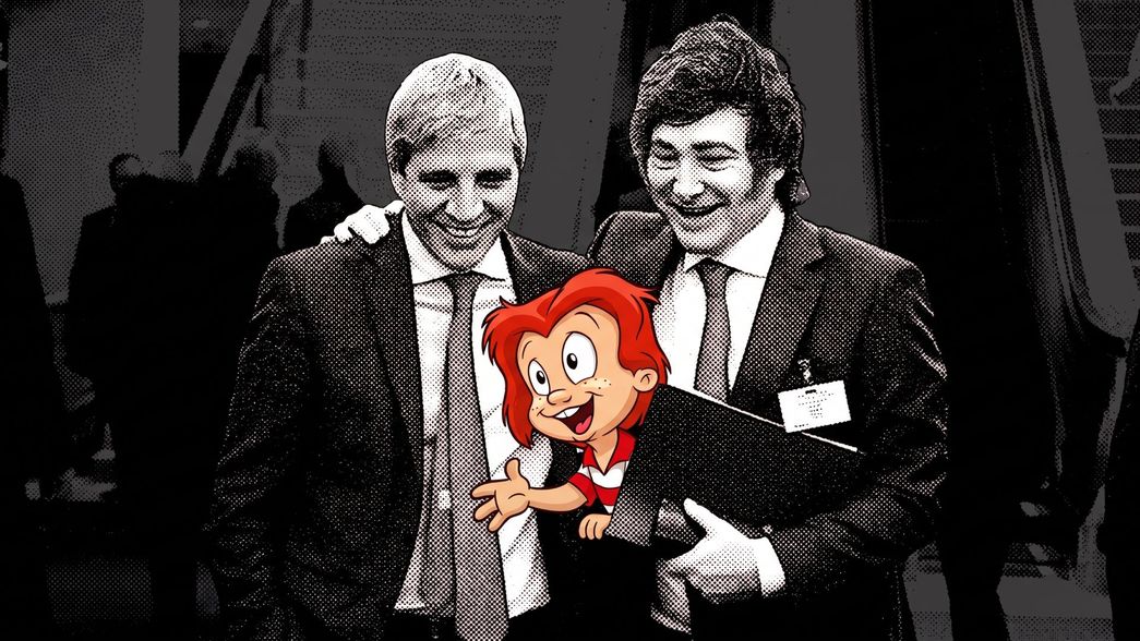 El superávit de Toto Caputo y Javier Milei es un dibujo