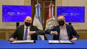 Javkin y Perotti, fuerza común con pases de facturas por subsidios al transporte