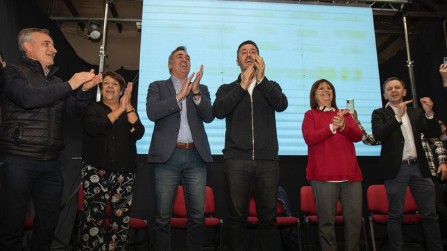 neuquen: el halcon patagonico de bullrich confia en el triunfo y hace planes