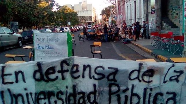 villanueva, de la universidad jauretche: ?no habra fondos para pagar sueldos?