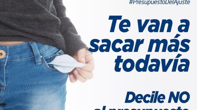 el peronismo k acentua su campana contra el presupuesto de macri
