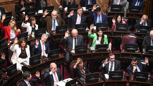 Votación del Senado de Zonas Frías .