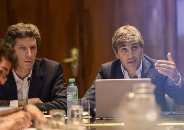 Santiago Bausili y Toto Caputo (Foto: NA)