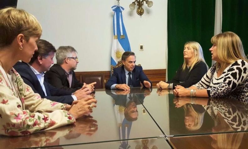 Rosana Bertone Miguel Ángel Pichetto