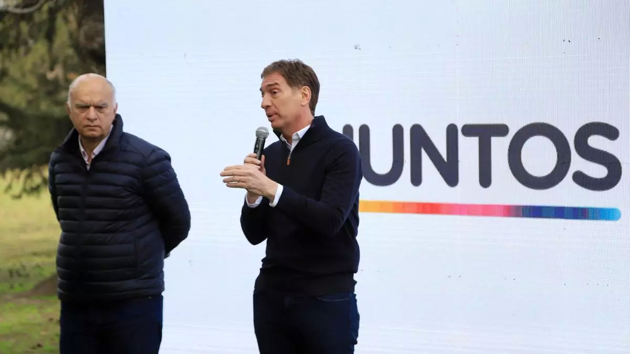 Néstor Grindetti y Diego Santilli.&nbsp;
