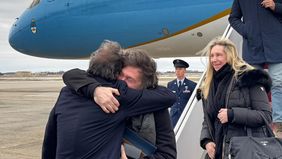 milei en estados unidos: jura de trump y posicionamiento como lider global