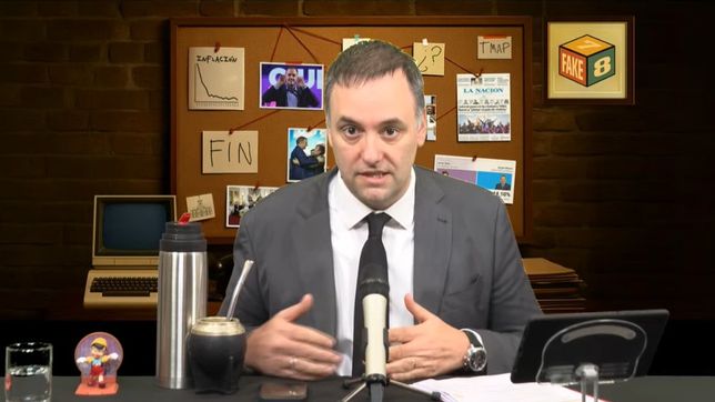 Manuel Adorni estrenó un stream propio para refutar a medios y periodistas
