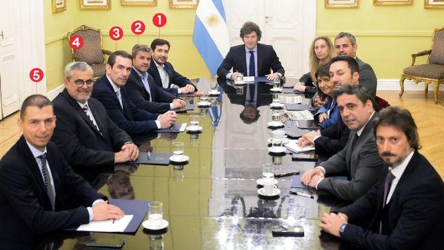 milei doblo a la ucr: quien es quien entre los radicales conversos