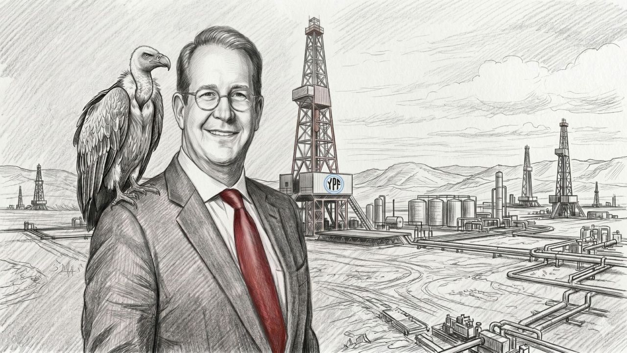 Burford Capital, un buitre contra YPF.