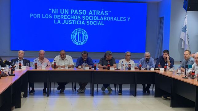 la cgt reclama contra el caputazo: el ajuste lo paga el pueblo
