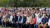 Primera fila en Cayastá reservada para los presidentes y referentes de los partidos fundadores de Unidos.