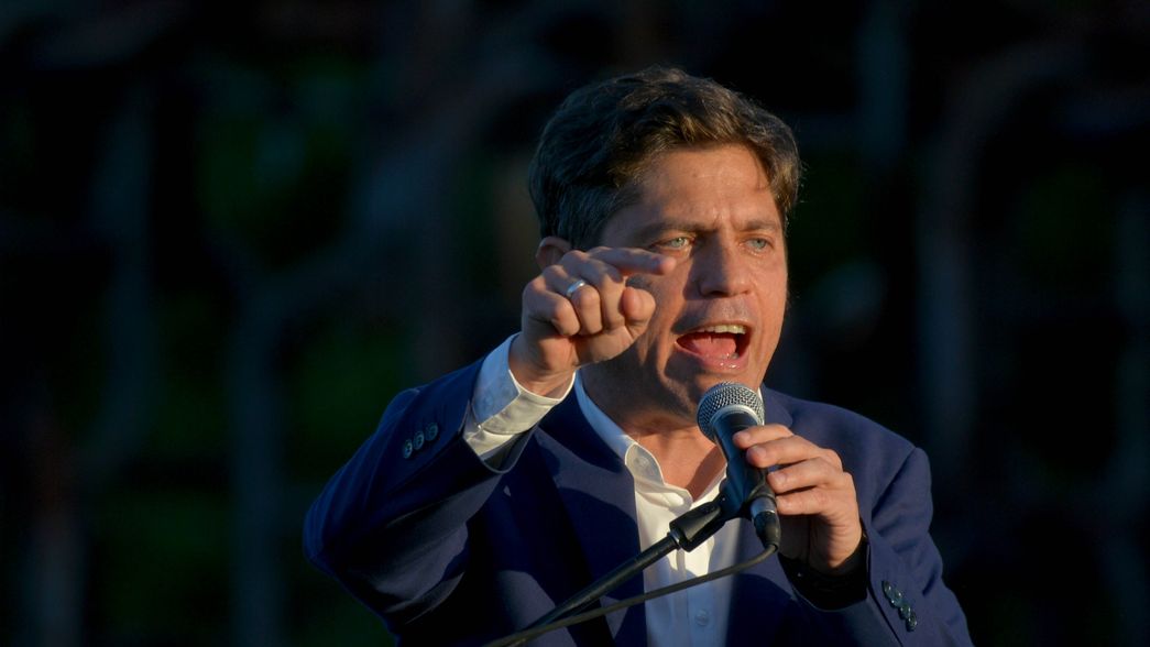 Axel Kicillof en San Pedro. Foto: AGLP.