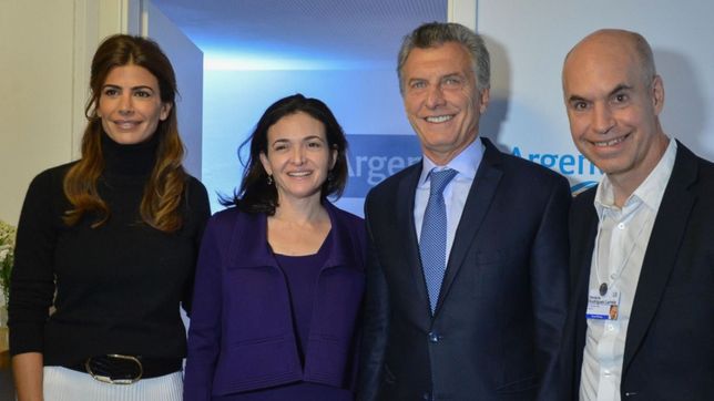 Letra P | Larreta en Davos