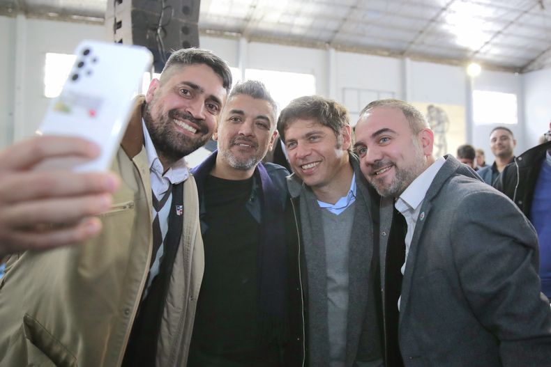 Kicillof en Berisso con pastores evangélicos