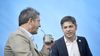 Sergio Massa y Axel Kicillof. Sergio Massa y Axel Kicillof.