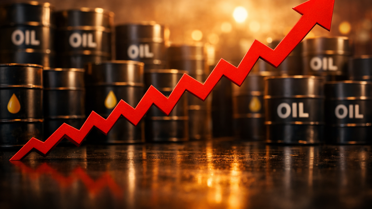 El precio del petróleo sube conforme escala la guerra en Irán (Imagen generada con inteligencia artificial).
