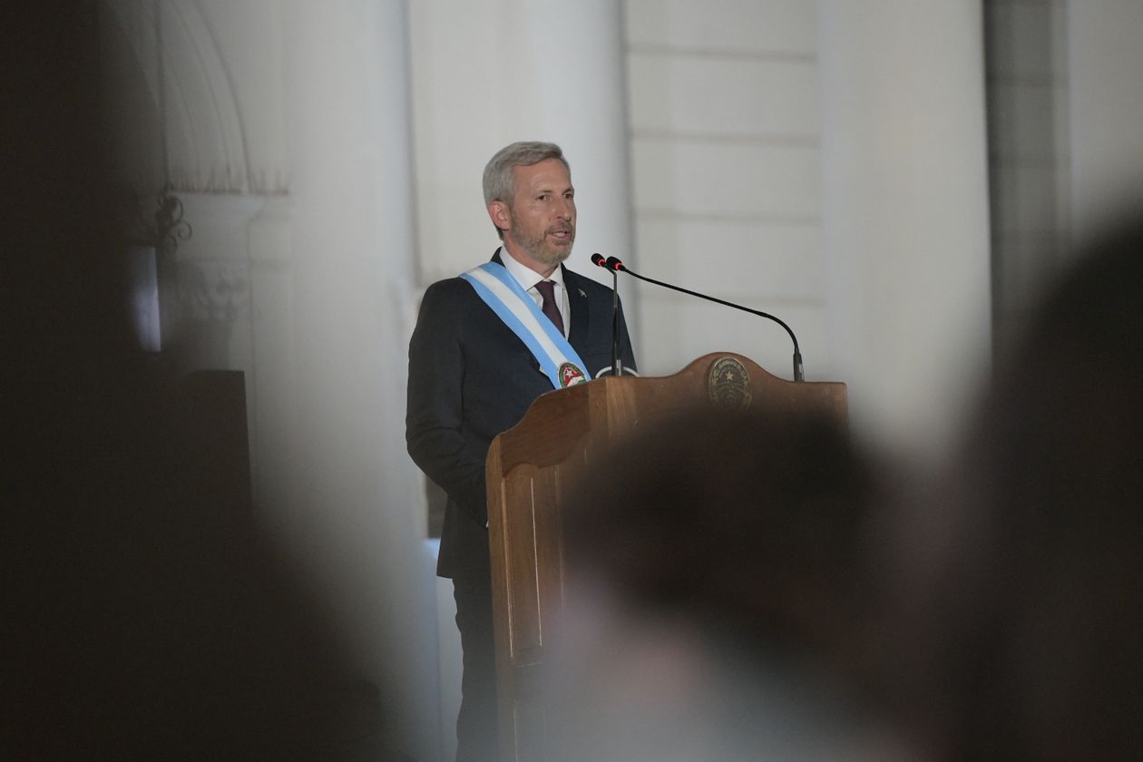 Rogelio Frigerio asumió en Entre Ríos y prometió un gobierno austero, moderno y transparente.