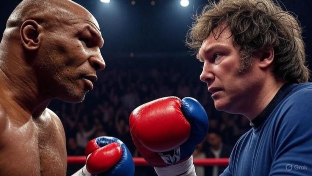 Mike Tyson y Javier Milei