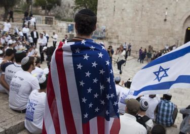 Celebración y agradecimiento en Jerusalén a Estados Unidos por trasladar su embajada en apoyo al Estado Israel.&nbsp;