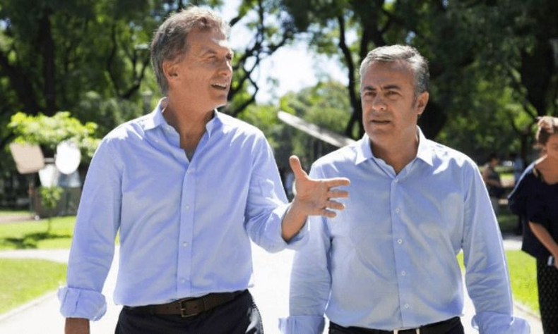 Macri y Cornejo Macri y Cornejo
