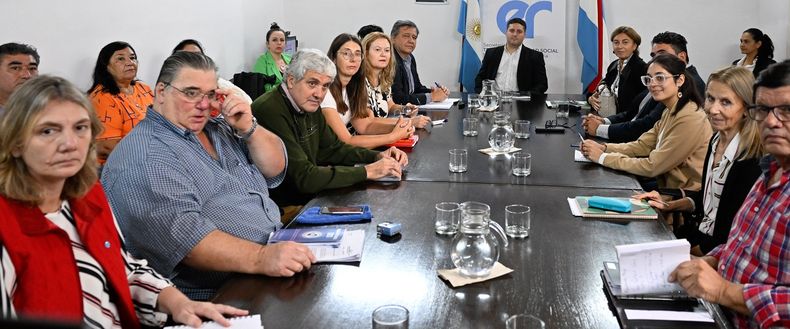 Última reunión paritaria entre los docentes de Entre Ríos y el gobierno que encabeza Rogelio Frigerio.